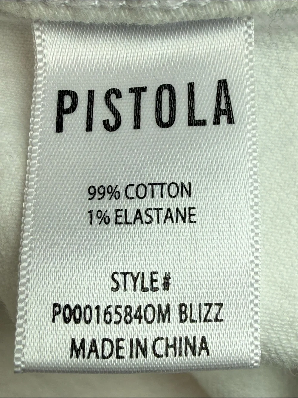 Pistola Penny High Rise Wide Leg Jeans Size 27 Blizzard - Picture 9 of 14